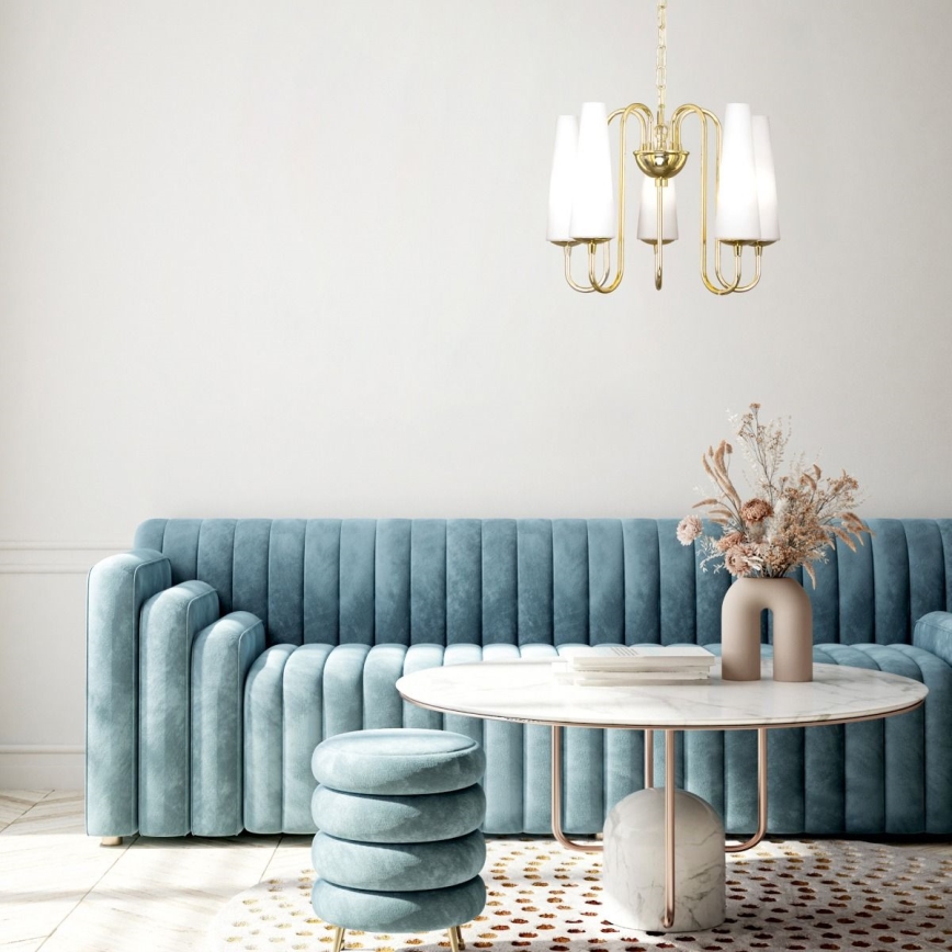 Zuma Line - Kattokruunu ketjussa 5xE14/40W/230V kulta