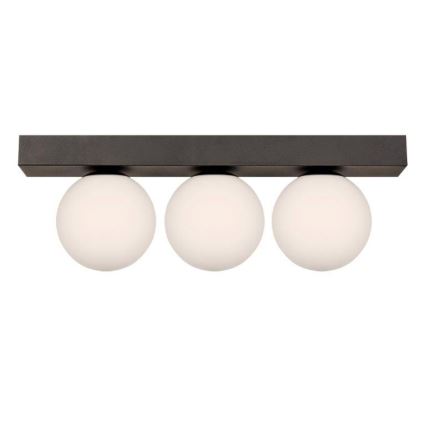 Zuma Line - Kattovalo 3xG9/8W/230V 46,5 cm musta