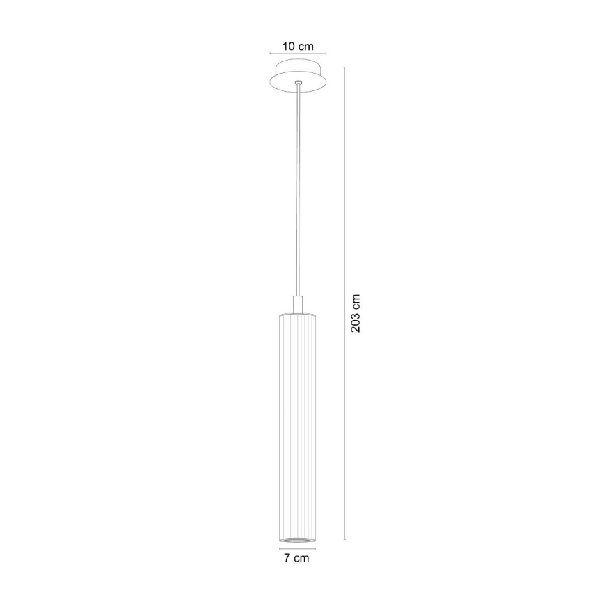 Zuma Line - Riippuvalaisin vaijerilla 1xE14/7W/230V kultainen