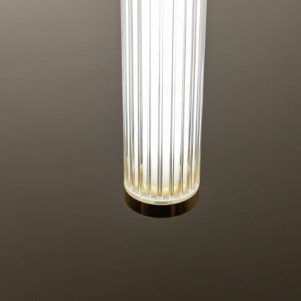 Zuma Line - LED-himmennettävä riippuvalaisin vaijerilla LED/26W/230V 2700-6500K kultainen + kaukosäädin