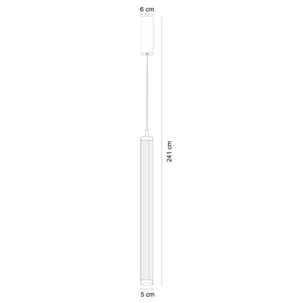 Zuma Line - LED-himmennettävä riippuvalaisin vaijerilla LED/26W/230V 2700-6500K kultainen + kaukosäädin