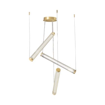 Zuma Line - LED himmennettävä riippuvalaisin kaapelilla LED/64W/230V 2700-6500K kultainen + kaukosäädin