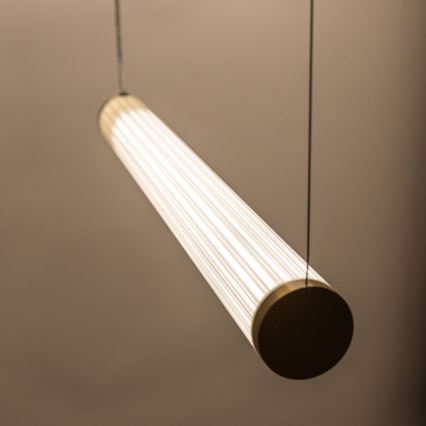 Zuma Line - LED himmennettävä riippuvalaisin kaapelilla LED/64W/230V 2700-6500K kultainen + kaukosäädin