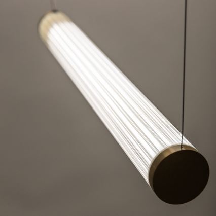 Zuma Line - LED himmennettävä riippuvalaisin kaapelilla LED/64W/230V 2700-6500K kultainen + kaukosäädin