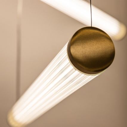 Zuma Line - LED himmennettävä riippuvalaisin kaapelilla LED/64W/230V 2700-6500K kultainen + kaukosäädin
