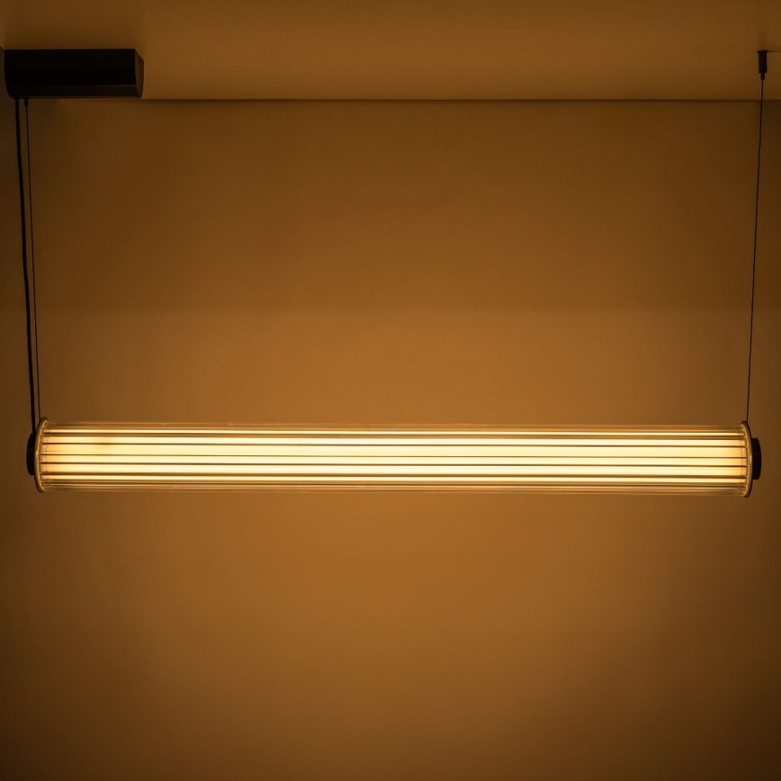 Zuma Line - himmennettävä LED-riippuvalaisin vaijerilla LED/39W/230V 2700-6500K musta + kaukosäädin