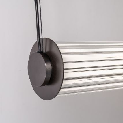 Zuma Line - himmennettävä LED-riippuvalaisin vaijerilla LED/39W/230V 2700-6500K musta + kaukosäädin
