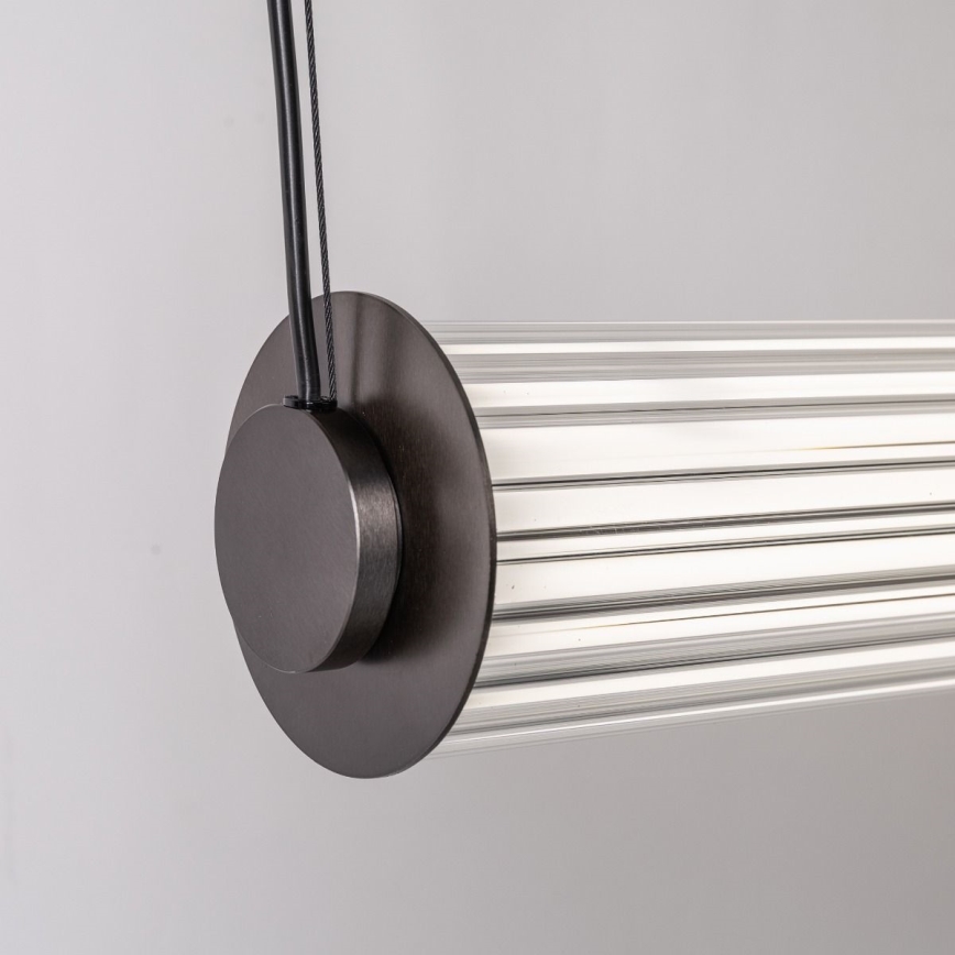 Zuma Line - himmennettävä LED-riippuvalaisin vaijerilla LED/39W/230V 2700-6500K musta + kaukosäädin