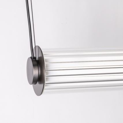 Zuma Line - himmennettävä LED-riippuvalaisin vaijerilla LED/39W/230V 2700-6500K musta + kaukosäädin