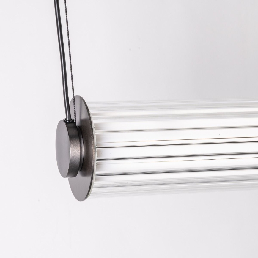 Zuma Line - himmennettävä LED-riippuvalaisin vaijerilla LED/39W/230V 2700-6500K musta + kaukosäädin