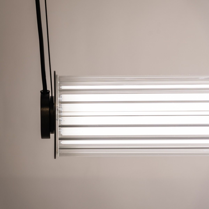 Zuma Line - himmennettävä LED-riippuvalaisin vaijerilla LED/39W/230V 2700-6500K musta + kaukosäädin