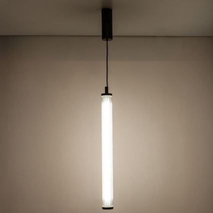 Zuma Line - LED-himmennettävä riippuvalaisin kaapelilla LED/26W/230V 2700–6500K musta + kaukosäädin
