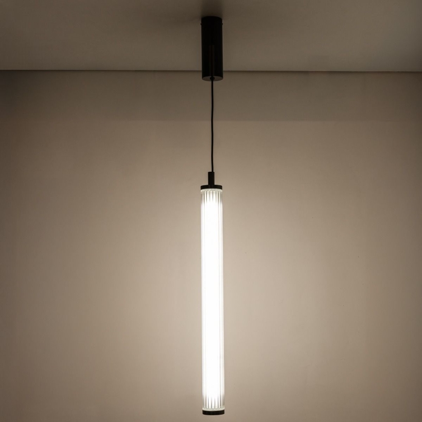 Zuma Line - LED-himmennettävä riippuvalaisin kaapelilla LED/26W/230V 2700–6500K musta + kaukosäädin