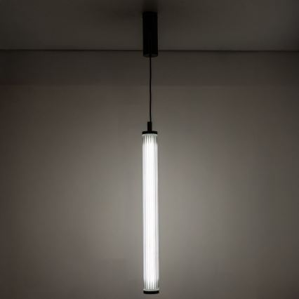 Zuma Line - LED-himmennettävä riippuvalaisin kaapelilla LED/26W/230V 2700–6500K musta + kaukosäädin