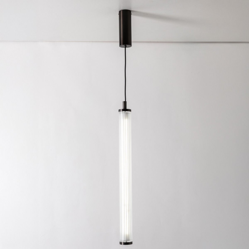 Zuma Line - LED-himmennettävä riippuvalaisin kaapelilla LED/26W/230V 2700–6500K musta + kaukosäädin