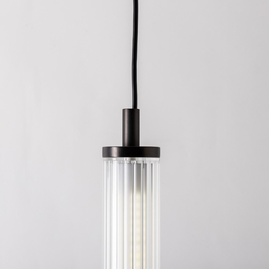 Zuma Line - LED-himmennettävä riippuvalaisin kaapelilla LED/26W/230V 2700–6500K musta + kaukosäädin