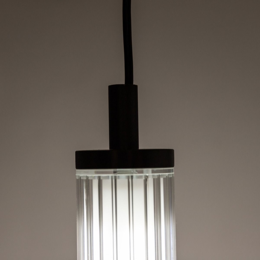 Zuma Line - LED-himmennettävä riippuvalaisin kaapelilla LED/26W/230V 2700–6500K musta + kaukosäädin