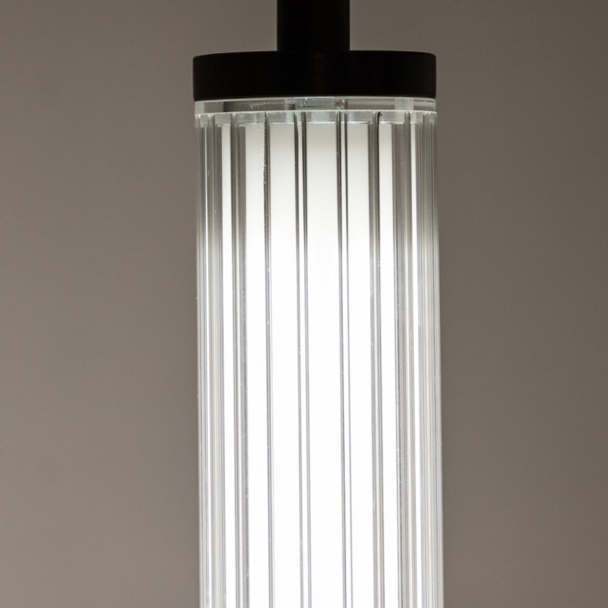 Zuma Line - LED-himmennettävä riippuvalaisin kaapelilla LED/26W/230V 2700–6500K musta + kaukosäädin