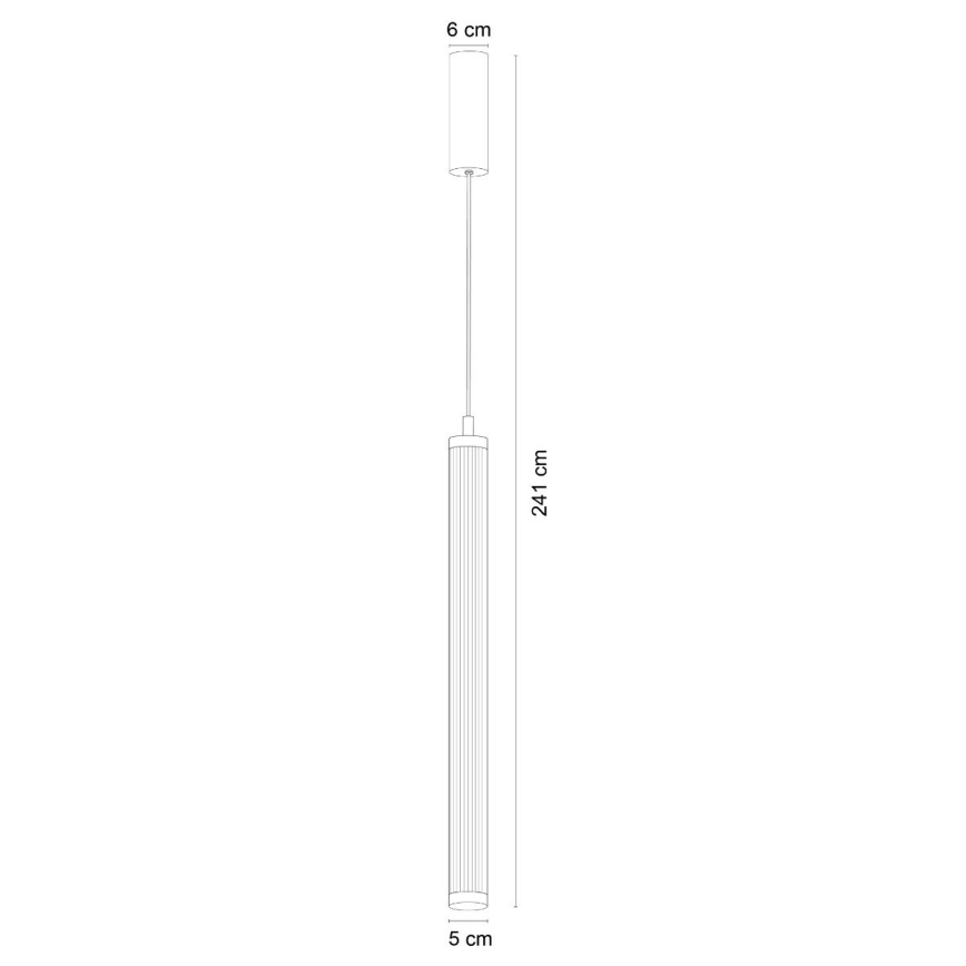 Zuma Line - LED-himmennettävä riippuvalaisin kaapelilla LED/26W/230V 2700–6500K musta + kaukosäädin