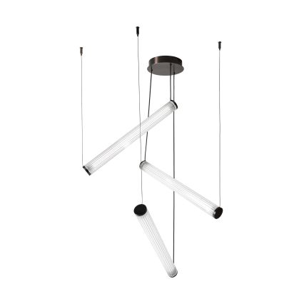 Zuma Line - himmennettävä LED-riippuvalaisin kaapelilla LED/64W/230V 2700-6500K musta + kaukosäädin