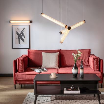 Zuma Line - himmennettävä LED-riippuvalaisin kaapelilla LED/64W/230V 2700-6500K musta + kaukosäädin