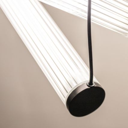 Zuma Line - himmennettävä LED-riippuvalaisin kaapelilla LED/64W/230V 2700-6500K musta + kaukosäädin