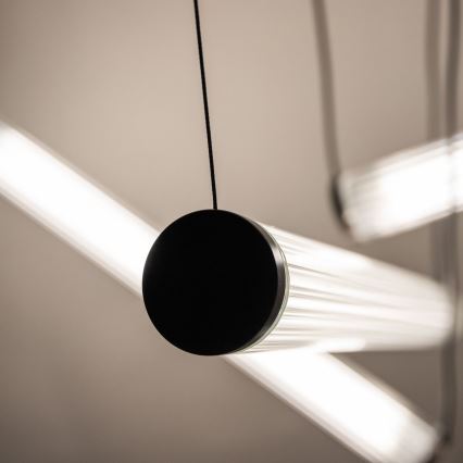 Zuma Line - himmennettävä LED-riippuvalaisin kaapelilla LED/64W/230V 2700-6500K musta + kaukosäädin