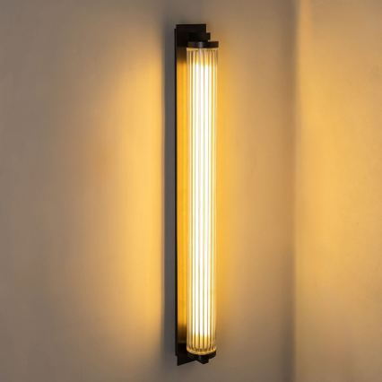 Zuma Line - LED-himennettävä seinävalaisin LED/26W/230V 2700-6500K musta + kaukosäädin