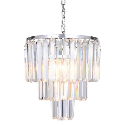 Zuma Line 17106/3+1 -CHR - Kristallikruunu AMEDEO 4xE14/40W/230V