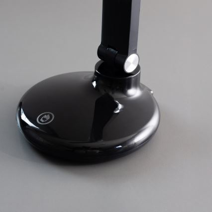 Zuma Line - LED-ladattava pöytävalaisin LED/6W/1200 mAh 3000/4500/6000K CRI 90 musta