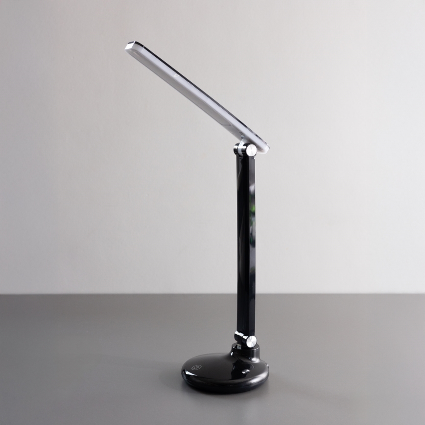 Zuma Line - LED Ladattava pöytävalaisin LED/6W/1200 mAh 3000/4500/6000K musta