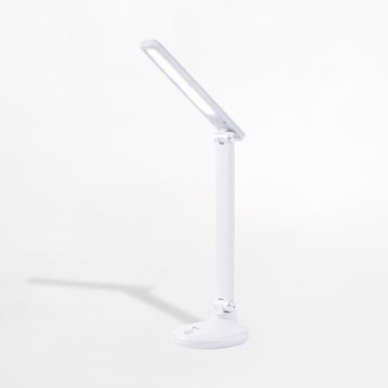 Zuma Line - LED-ladattava pöytävalaisin LED/6W/1200 mAh 3000/4500/6000K CRI 90 valkoinen