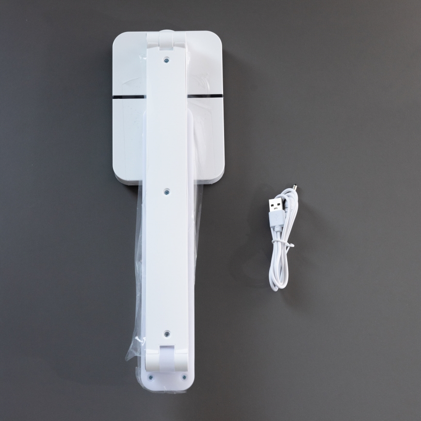 Zuma Line - LED-ladattava pöytävalaisin LED/8W/1200 mAh 3000/4500/6000K CRI 90 valkoinen