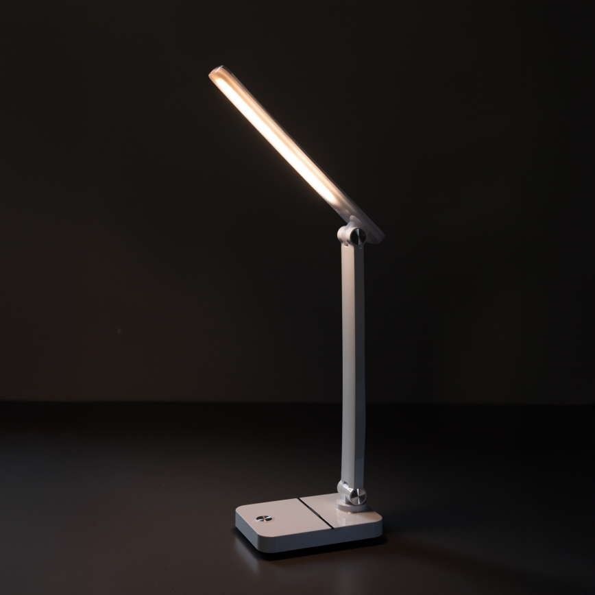 Zuma Line - LED Ladattava pöytävalaisin LED/8W/1200 mAh 3000/4500/6000K valkoinen