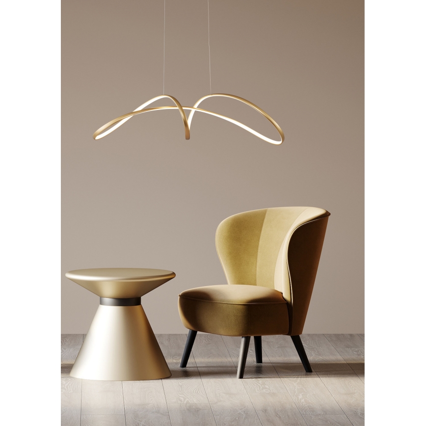 Zuma Line - LED-kattokruunu johdossa LED/50W/230V 3000/4000/6000K kulta