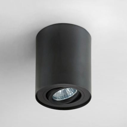 Zuma Line - LED RGBW himmennettävä kohdevalaisin 1xGU10/4,8W/230V musta + kaukosäädin
