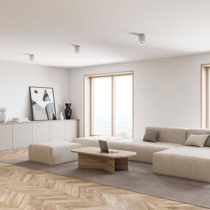 Zuma Line - himmennettävä LED RGBW-kohdevalaisin 1xGU10/4,8W/230V valkoinen + kaukosäädin