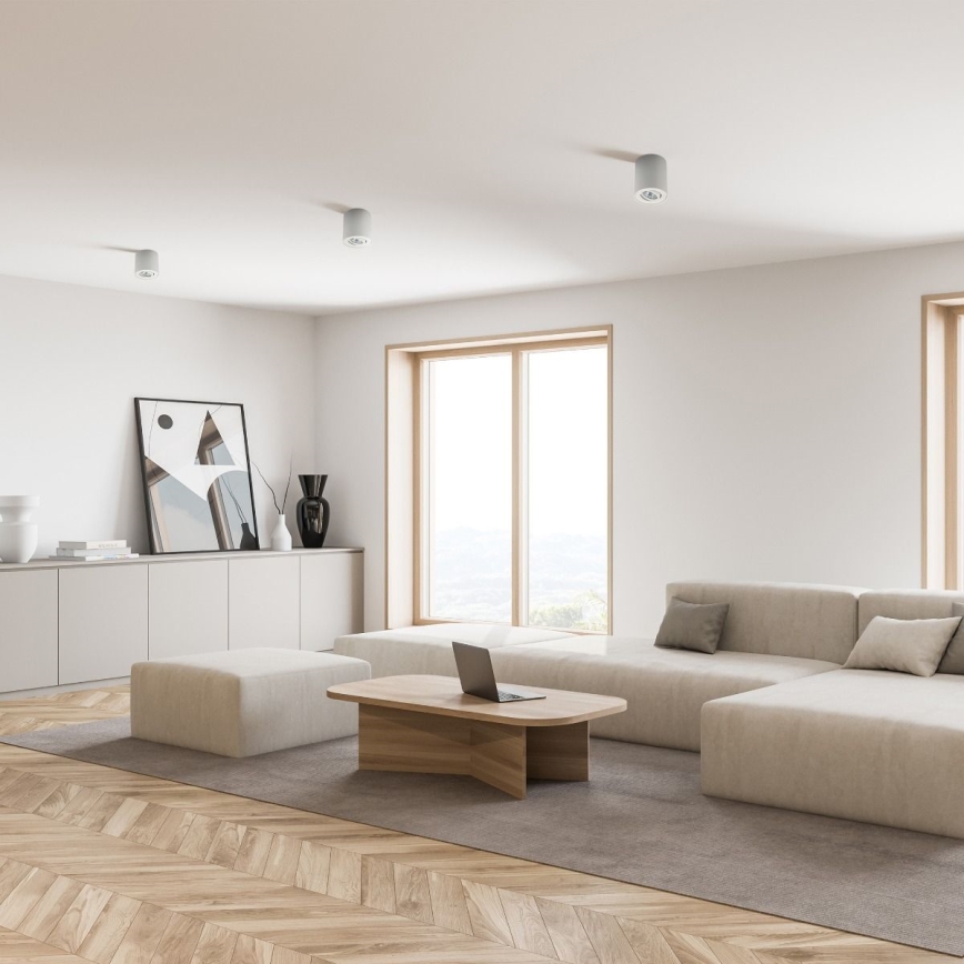 Zuma Line - himmennettävä LED RGBW-kohdevalaisin 1xGU10/4,8W/230V valkoinen + kaukosäädin