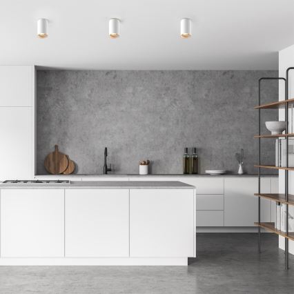 Zuma Line - LED RGBW himennettävä kohdevalaisin 1xGU10/4,8W/230V, valkoinen + kaukosäädin