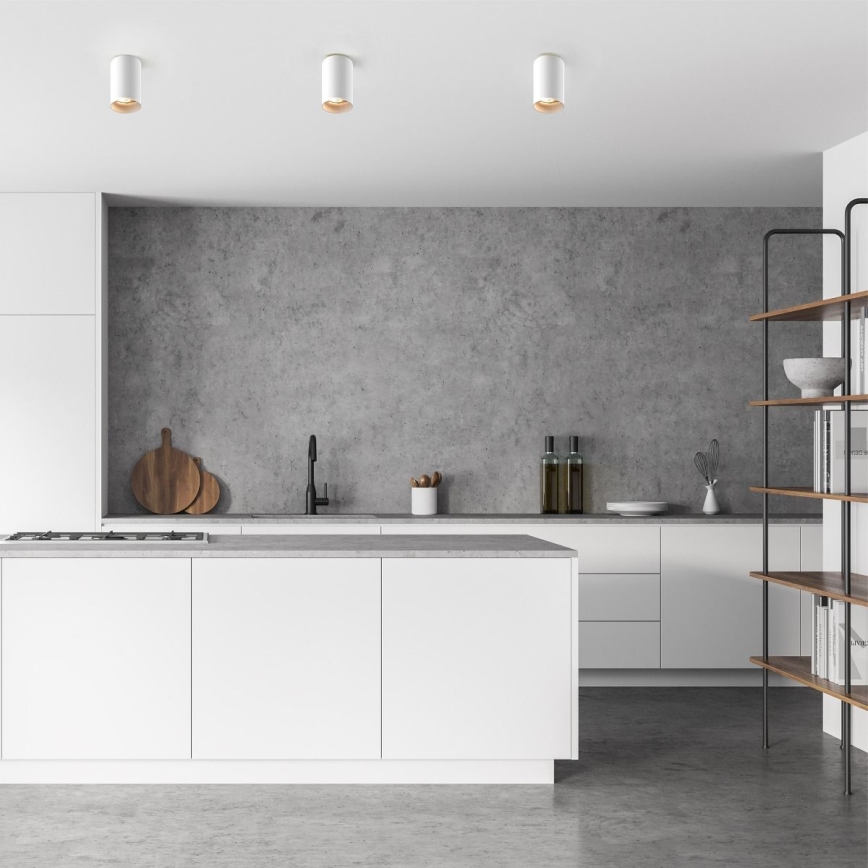 Zuma Line - LED RGBW himennettävä kohdevalaisin 1xGU10/4,8W/230V, valkoinen + kaukosäädin