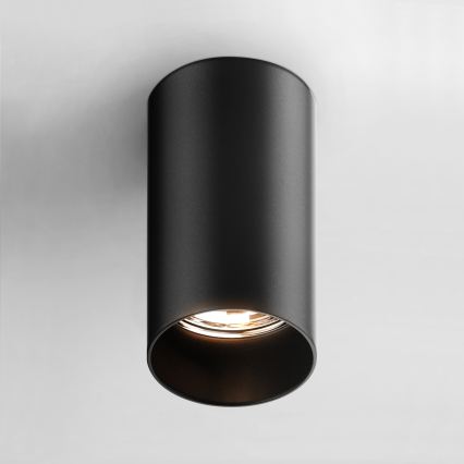 Zuma Line - LED RGBW himmennettävä kohdevalaisin 1xGU10/4,8W/230V musta + kaukosäädin