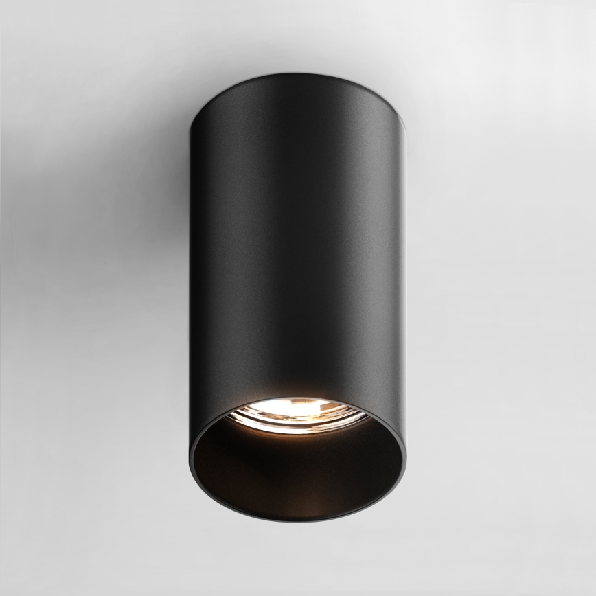Zuma Line - LED RGBW himmennettävä kohdevalaisin 1xGU10/4,8W/230V musta + kaukosäädin