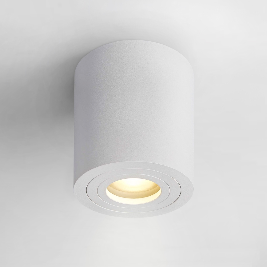 Zuma Line - LED RGBW himmennettävä kylpyhuoneen alasvalaisin 1xGU10/4,8W/230V IP44 valkoinen + kaukosäädin