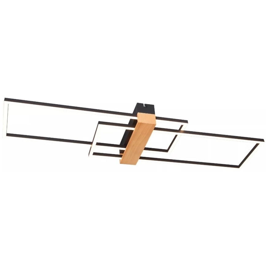 Zuma Line - LED-kattovalaisin LED/39W/230V 3000K musta/mänty