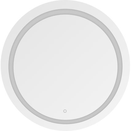 Zuma Line - LED-kylpyhuoneen seinäpeili LED-taustavalolla, 36 W, 230 V, 3000/4000/6000 K, halkaisija 60 cm, IP44