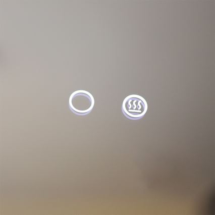 Zuma Line - LED Kylpyhuone lämmitetty seinä peili taustavalolla LED/24W/230V 3000/4000/6000K 70x50 cm IP44