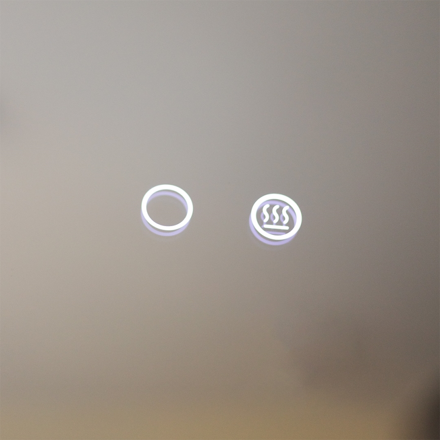 Zuma Line - LED Kylpyhuone lämmitetty seinä peili taustavalolla LED/24W/230V 3000/4000/6000K halkaisija 80 cm IP44