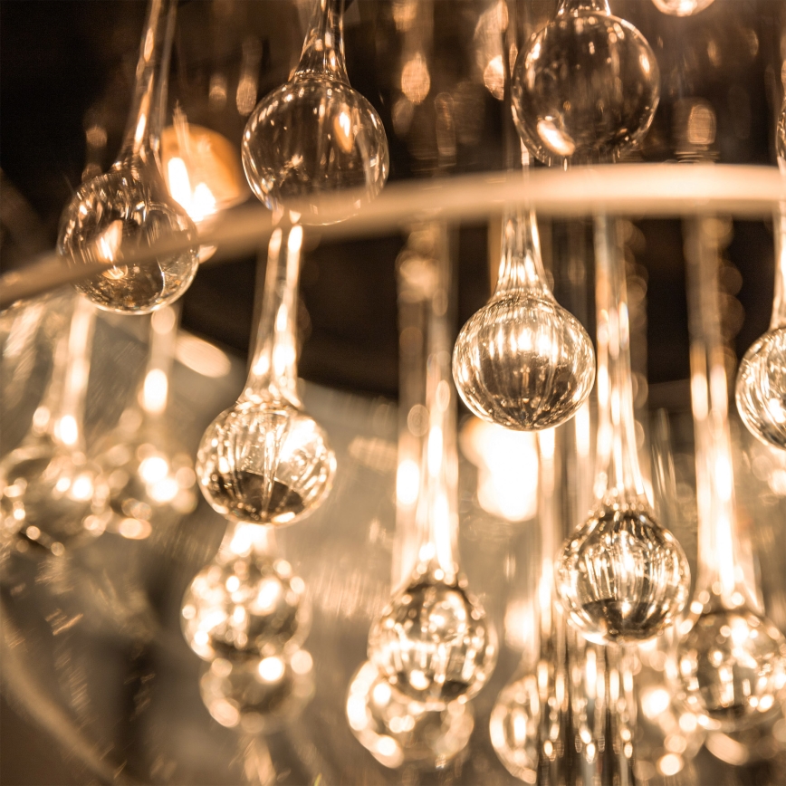 Zuma Line F0076-04A-F4FZ-Kristalli lattiavalaisin CRYSTAL 4xG9/42W/230V