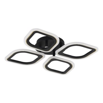 Zuma Line - Himmennettävä LED-kattovalaisin LED/30W/230V 3000-6000K musta + kauko-ohjaus