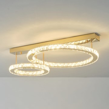 Zuma Line - himmennettävä LED-kattovalaisin LED/36W/230V kultainen